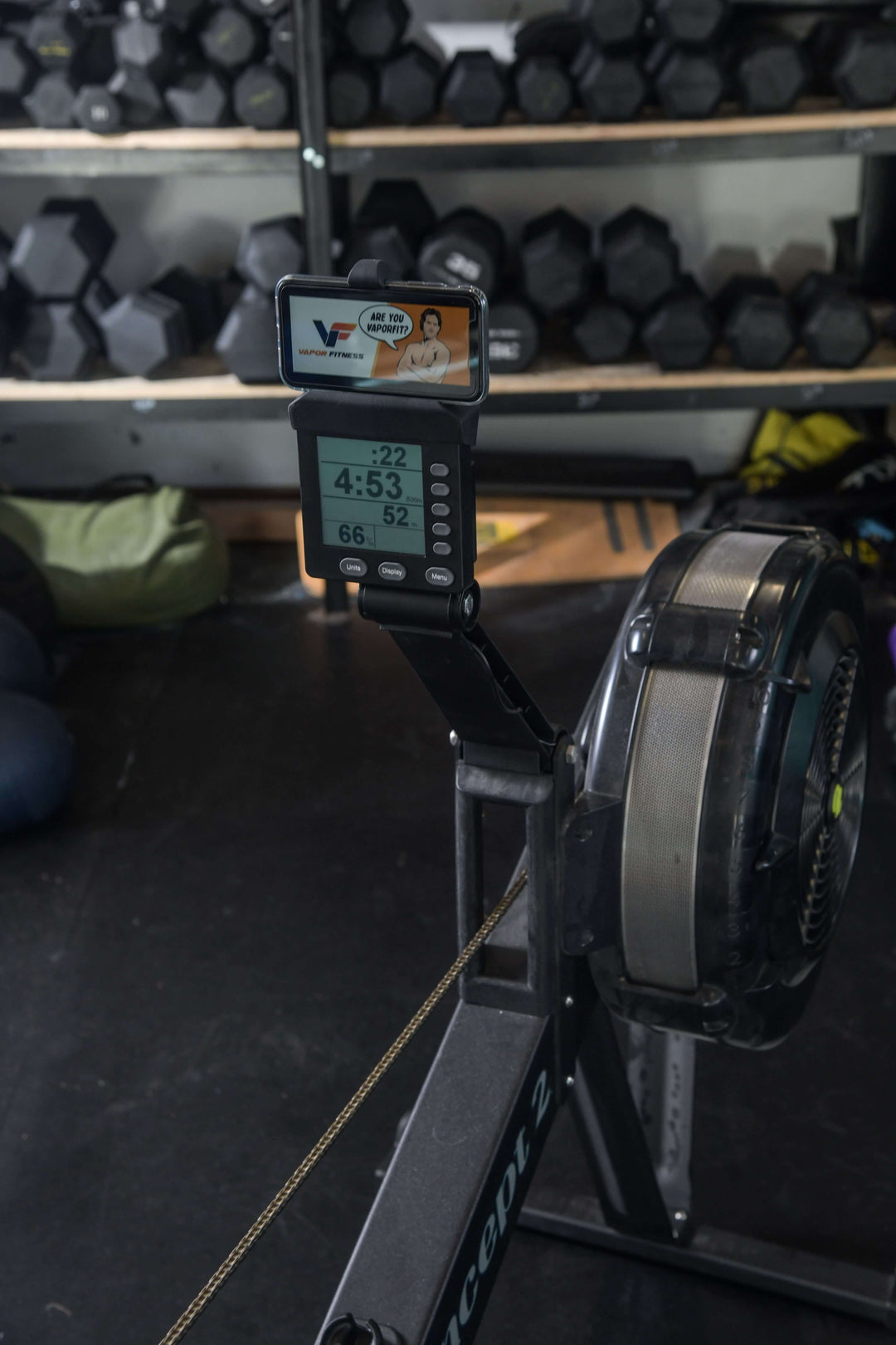 Concept Rower Bracket Phone Tablet Holder Compatible With